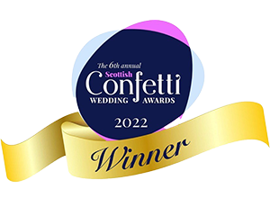 Scottish Confetti Wedding Awards 2022 Winner